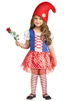 Fun World Toddler Lil Miss Gnome Costume
