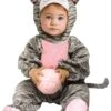 Fun World Toddler Striped Gray Kitten Costume