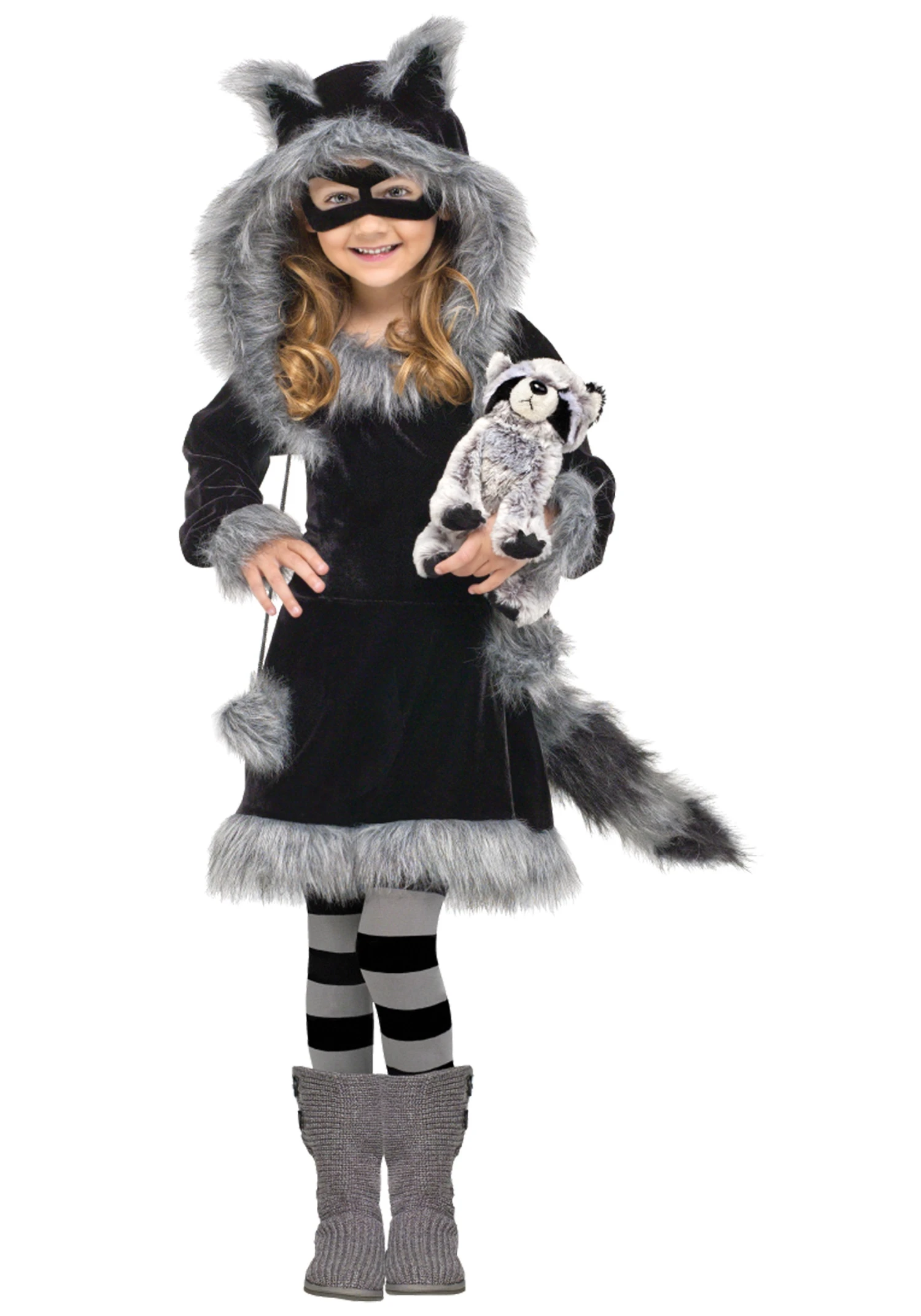 Fun World Toddler Sweet Raccoon Costume 1 Fun World Toddler Sweet Raccoon Costume