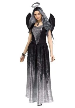 Fun World Onyx Angel Costume For Women