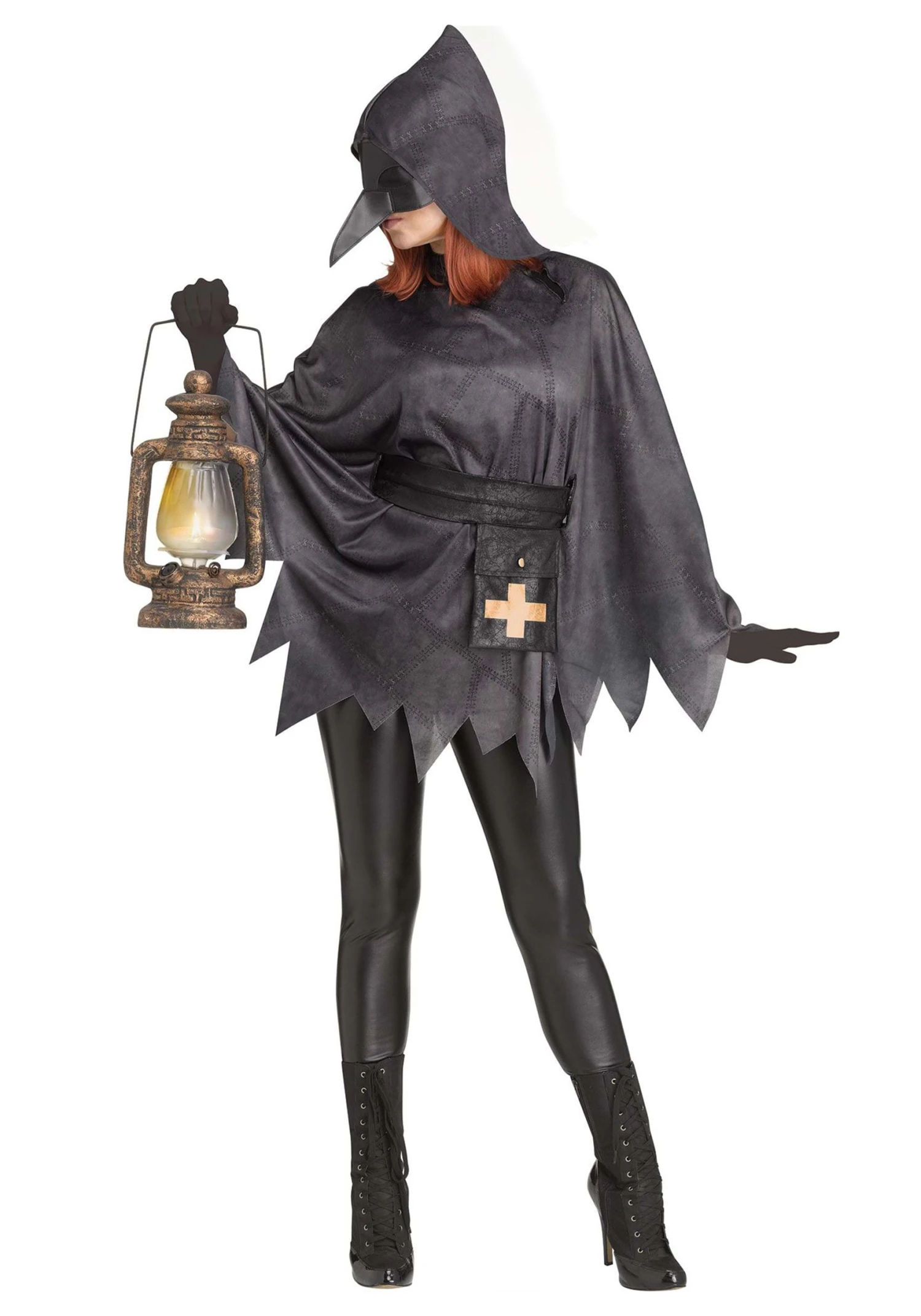 Fun World Plague Doctor Women's Poncho Costumes 1 Fun World Plague Doctor Women's Poncho Costumes