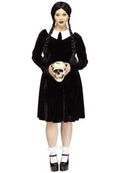 Fun World Plus Size Gothic Girl Costume Dress For Women