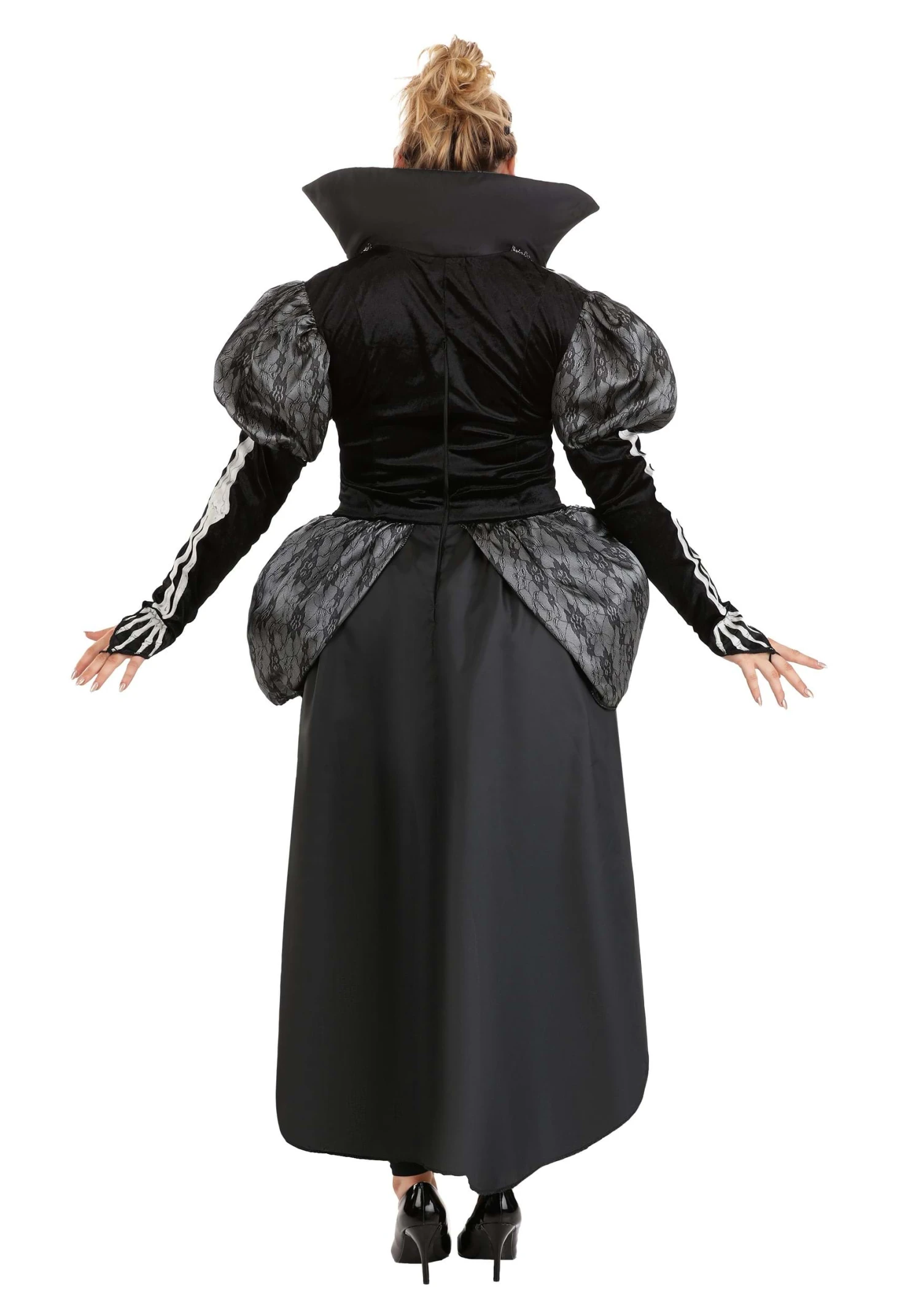 Fun World Skeleton Queen Costume For Women 3 Fun World Skeleton Queen Costume For Women - Image 3
